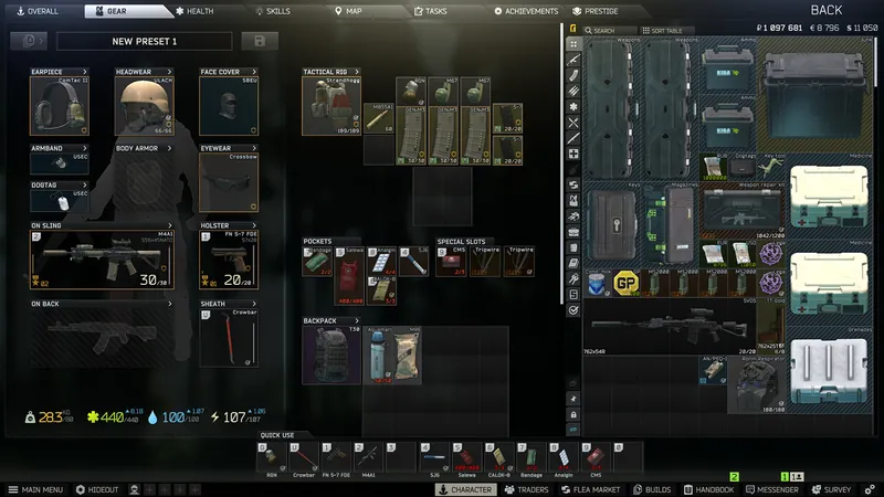 Oficjalna gra Escape from Tarkov.