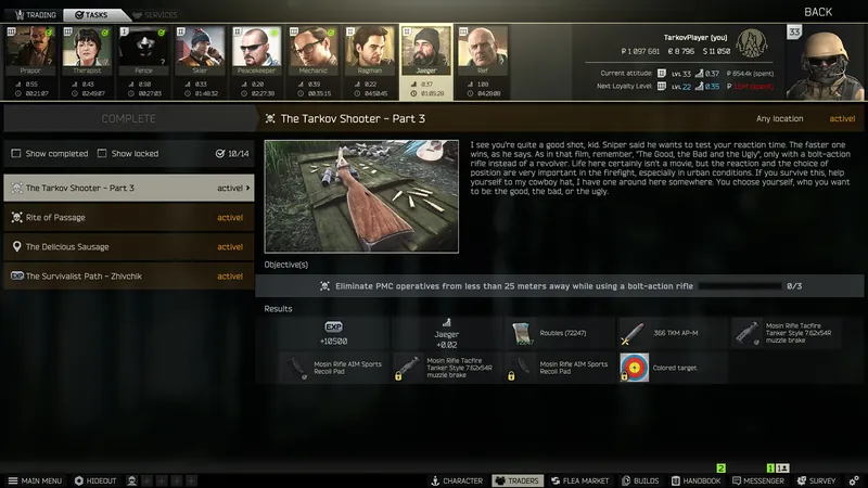 Oficjalna gra Escape from Tarkov.