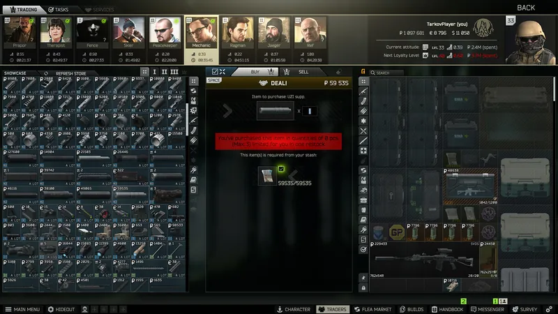 Oficjalna gra Escape from Tarkov.